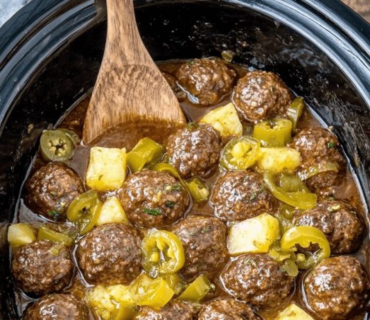 Crockpot Mississippi Meatballs