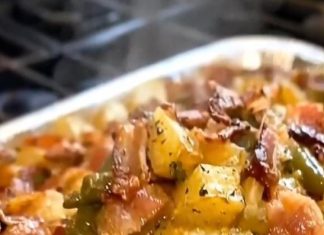 Country Ranch Green Beans ’n Potatoes with Bacon