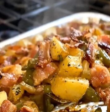 Country Ranch Green Beans ’n Potatoes with Bacon