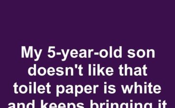 My 5-Year-Old Son Keeps Asking Why Toilet Paper Is White. Here’s the Real Reason
