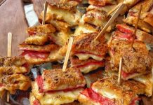 Stackable Reuben Bites with Dijon Caraway Butter