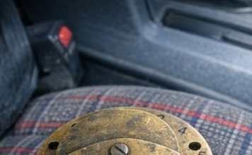 Picked this up at a muddy March flea market for two dollars. It has numbered notches and a rotating top plate, but no obvious way to attach it to anything. What is this thing?