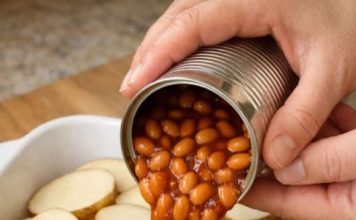4-Ingredient Amish Baked Bean & Potato Bake