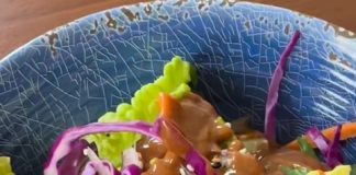 Copycat Thai Crunch Salad with Peanut Dressing