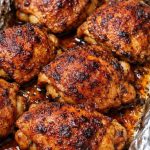 Oven Baked 4 Ingredient Smoked Paprika Chicken
