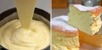 Classic Vanilla Butter Cake with Buttermilk Sauce