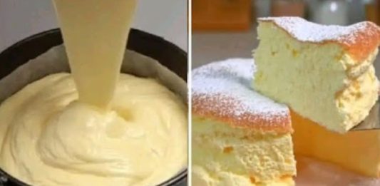 Classic Vanilla Butter Cake with Buttermilk Sauce