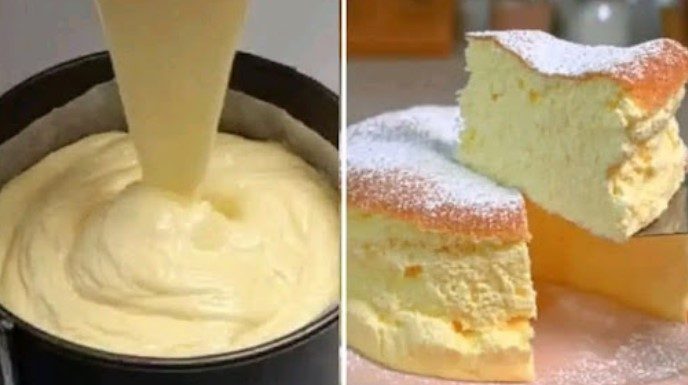 Classic Vanilla Butter Cake with Buttermilk Sauce