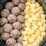 Slow Cooker Meatball and Potato Stew