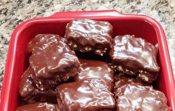 Chocolate-Covered Brownie Bars