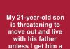 My 21-Year-Old Son Threatened to Move Out Unless I Bought Him a New Car – What Should I Do?