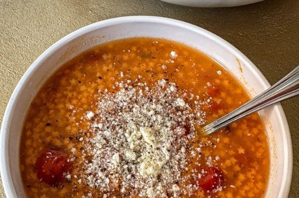 Creamy Tomato Pastina