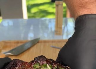 Steak with Bone Marrow Chimichurri