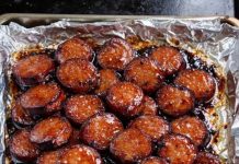 Candied Kielbasa Bites