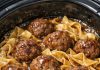 Amish Meatball Noodles