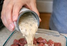 Baked Creamy Mushroom Beef