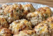 Rotel Cream Cheese Sausage Balls