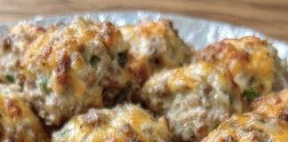Rotel Cream Cheese Sausage Balls