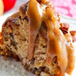 mom’s fresh apple love letter cake