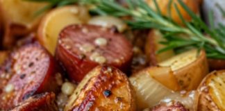 Oven Roasted Sausage and Potatoes