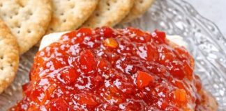 My neighbor brought this over and I almost ate the whole block myself. Takes just 3 ingredients to make.