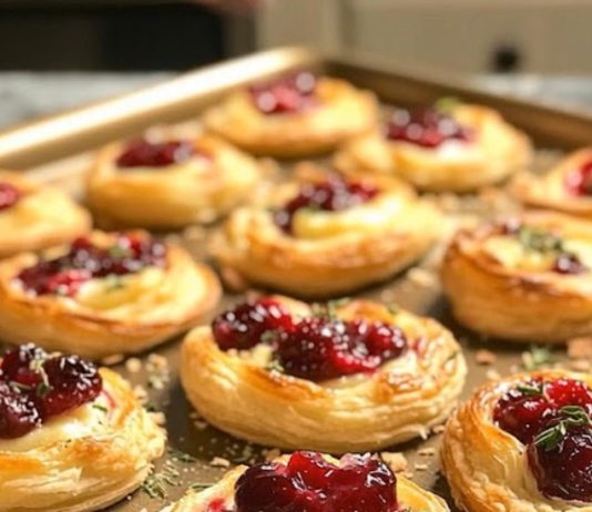 How To Make Cranberry Brie Bites