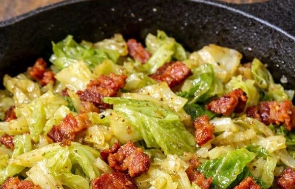 My grandma always serves this as a side. Only needs 3 ingredients to get that perfect flavor.
