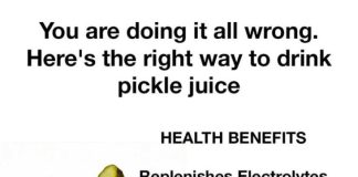 You are doing it all wrong. Here’s the right way to drink pickle juice