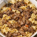 Crockpot Beef and Noodles
