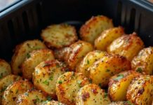 Air Fryer Sliced Potatoes
