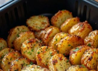 Air Fryer Sliced Potatoes