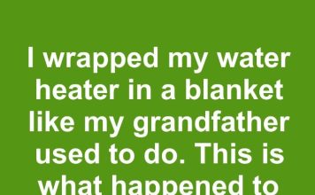 I wrapped my water heater in a blanket like my grandfather used to do. This is what happened to my energy bill