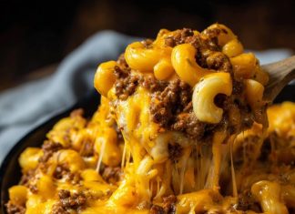 Cheesy Hamburger Casserole