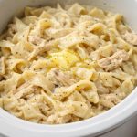 Slow Cooker Amish Chicken and Noodles