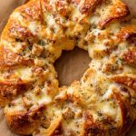 Creamy Chicken Swiss Crescent Ring