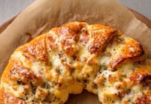 Creamy Chicken Swiss Crescent Ring