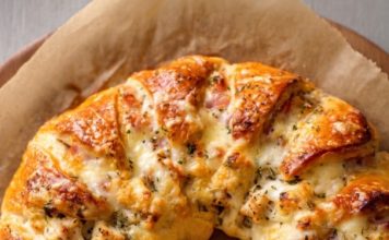 Creamy Chicken Swiss Crescent Ring