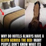 What’s The Purpose Of The Fabric Strip Across Hotel Beds