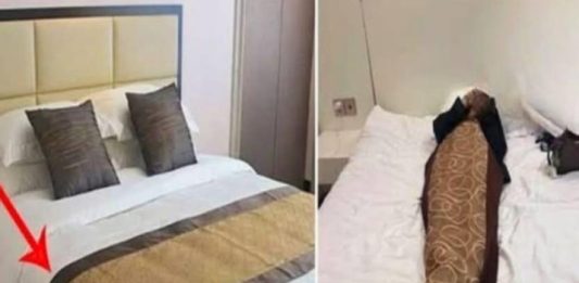 What’s The Purpose Of The Fabric Strip Across Hotel Beds