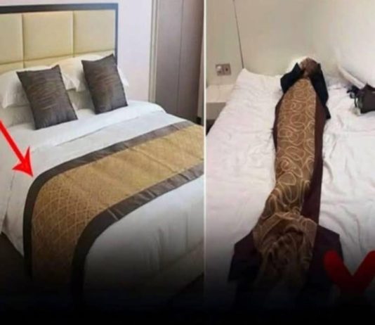 What’s The Purpose Of The Fabric Strip Across Hotel Beds