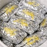My sister showed me this trick and now I make it every spring. Just 4 ingredients stuffed into little foil bundles that cook up incredibly tender.