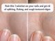 Rub this 1 solution on your nails and get rid of splitting, flaking, and rough textured ridges