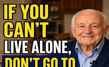 I am 87 years old: if you cannot live alone, before going to a care home, consider these alternatives.