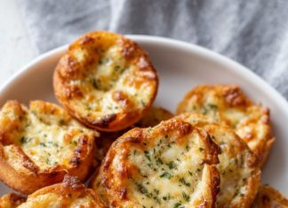 Sandwich Crust Garlic Rolls