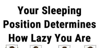 How Your Sleep Position Reveals If You’re Lazy