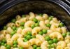 5-Ingredient Slow Cooker Sweet Pea Macaroni