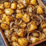 Oven-Baked Amish Roasted Potatoes and Onions