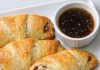Oven Baked 4-Ingredient French Dip Crescent Pockets