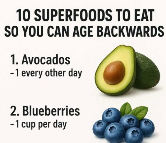 10 superfoods to eat so you can age backwards