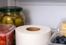 Put a roll of toilet paper in the fridge. Here’s why